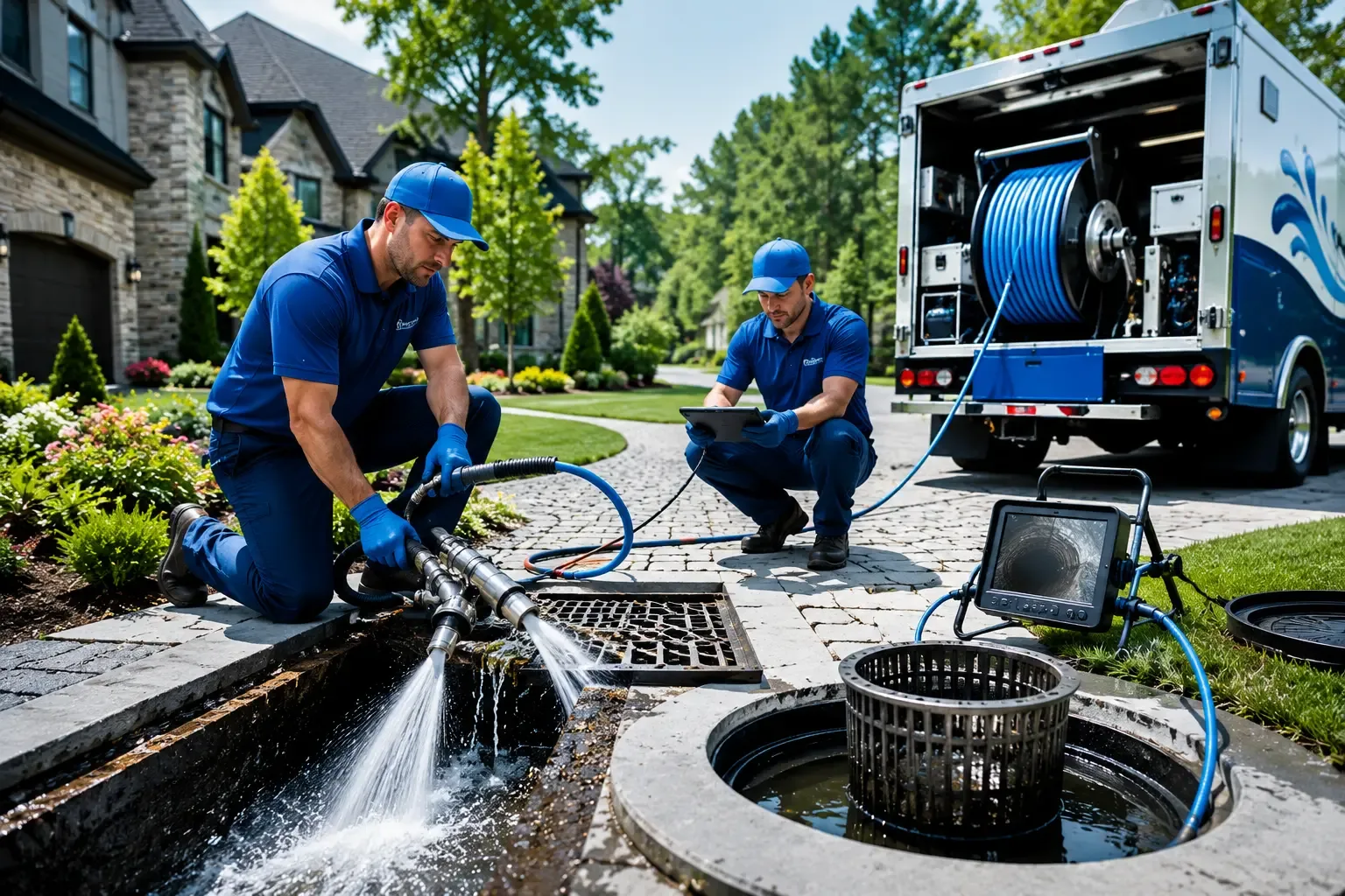 Local outdoor drain cleaning professionals in Pocono Summit, PA
